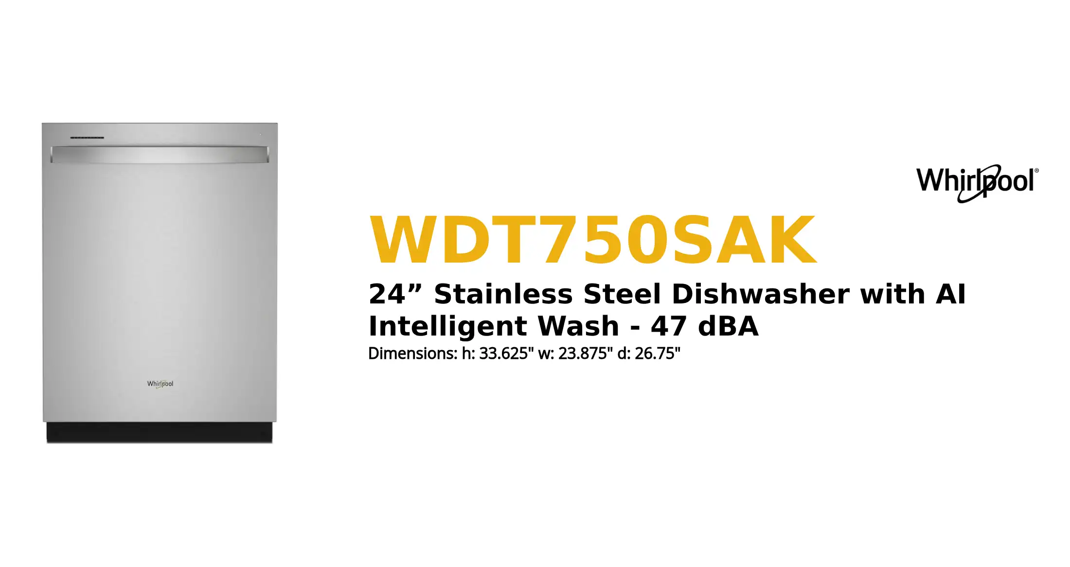 WDT750SAK product brief thumbnail