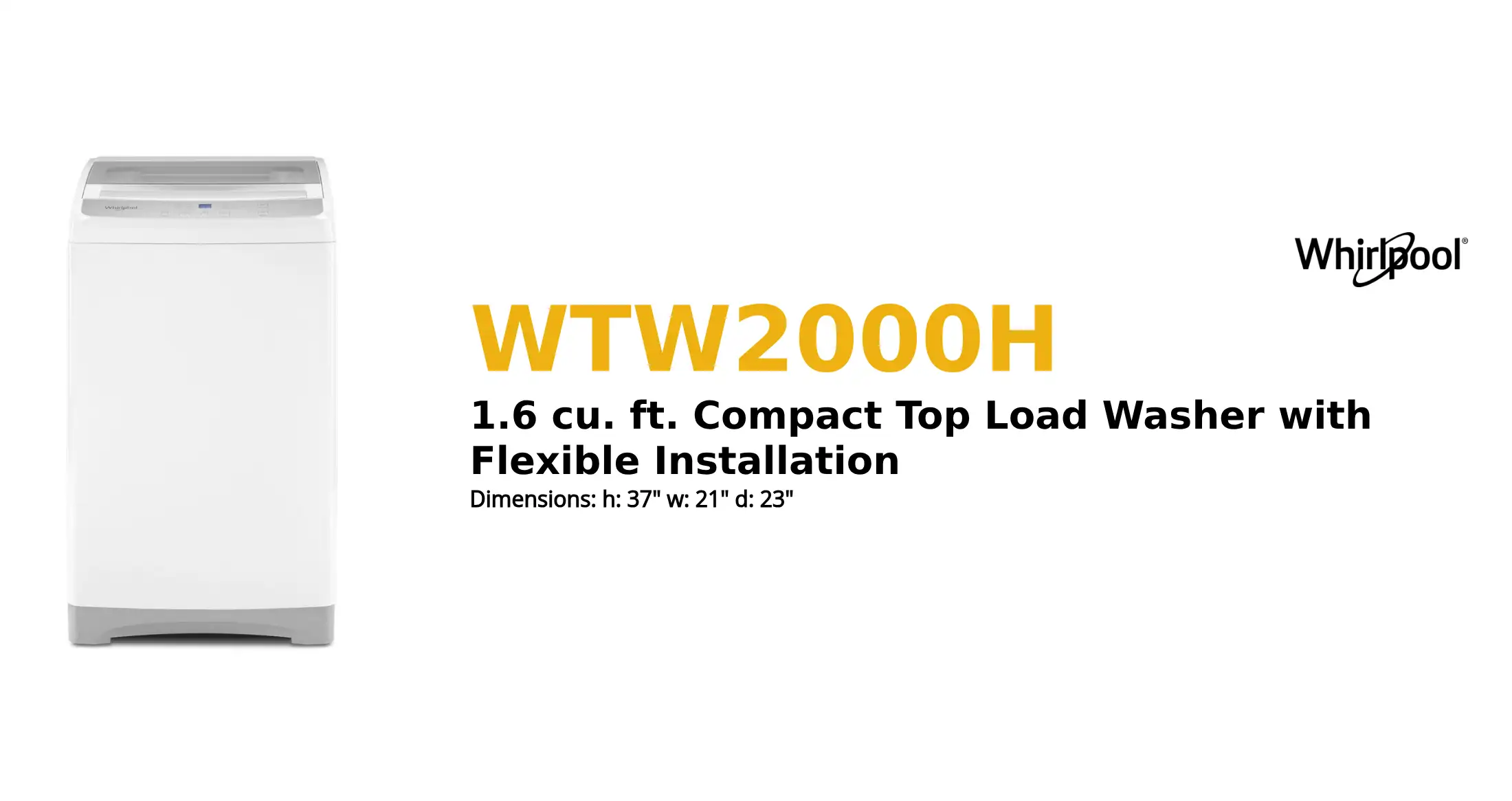 WTW2000H product brief thumbnail