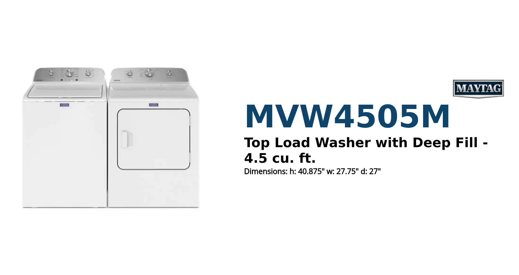 MVW4505M product brief thumbnail