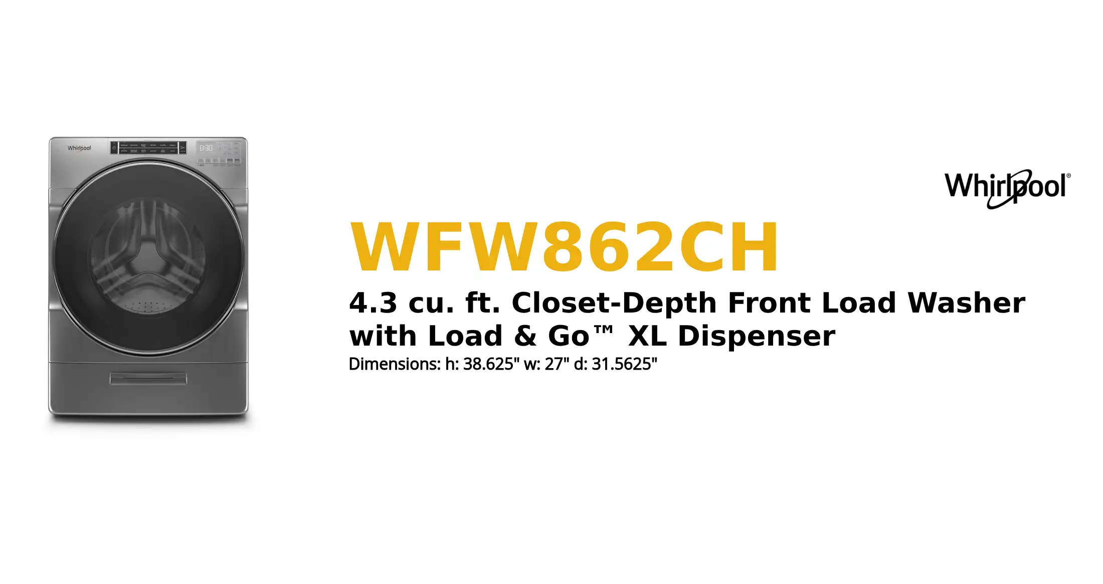 WFW862CH product brief thumbnail