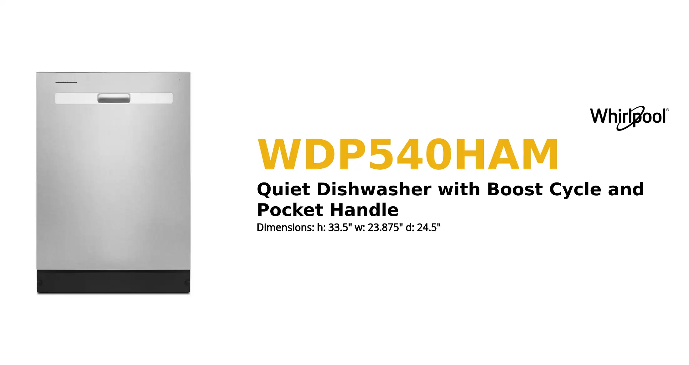 WDP540HAM product brief thumbnail