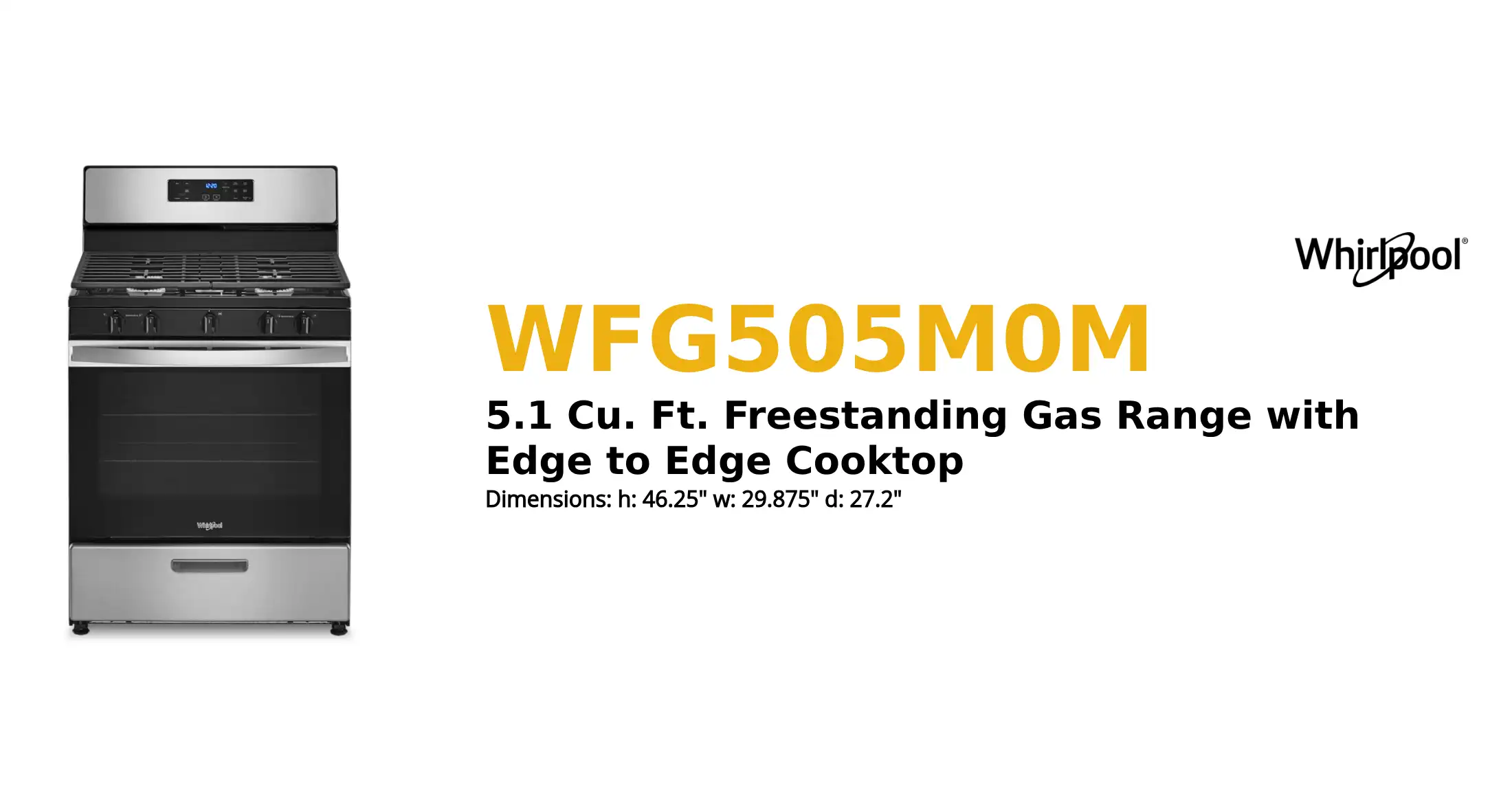 WFG505M0M product brief thumbnail