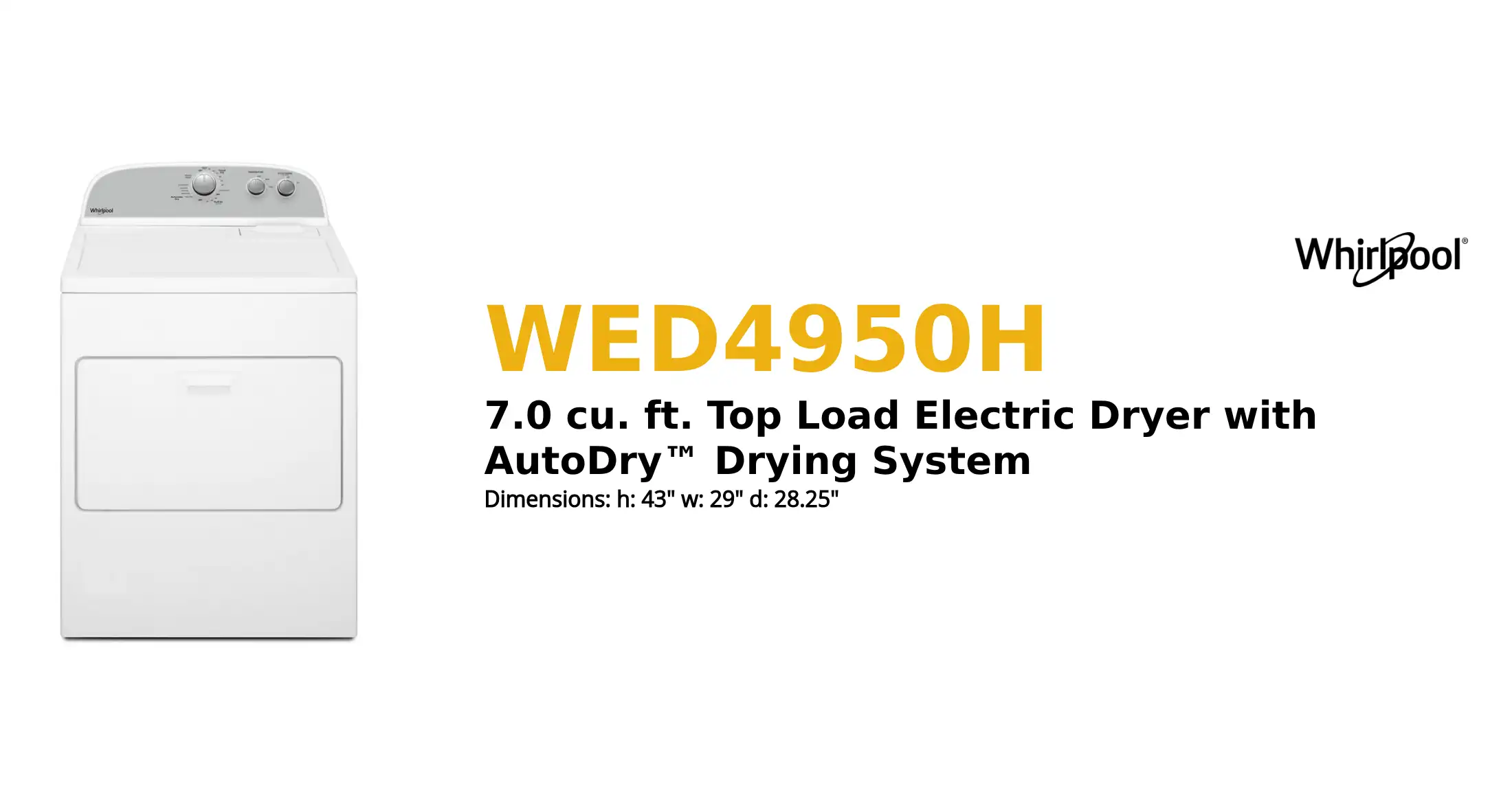 WED4950H product brief thumbnail