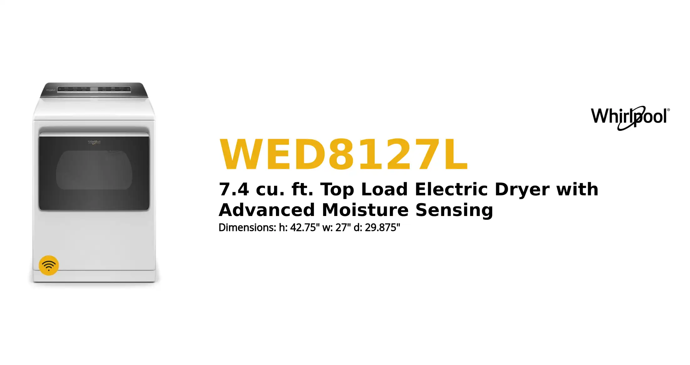 WED8127L product brief thumbnail