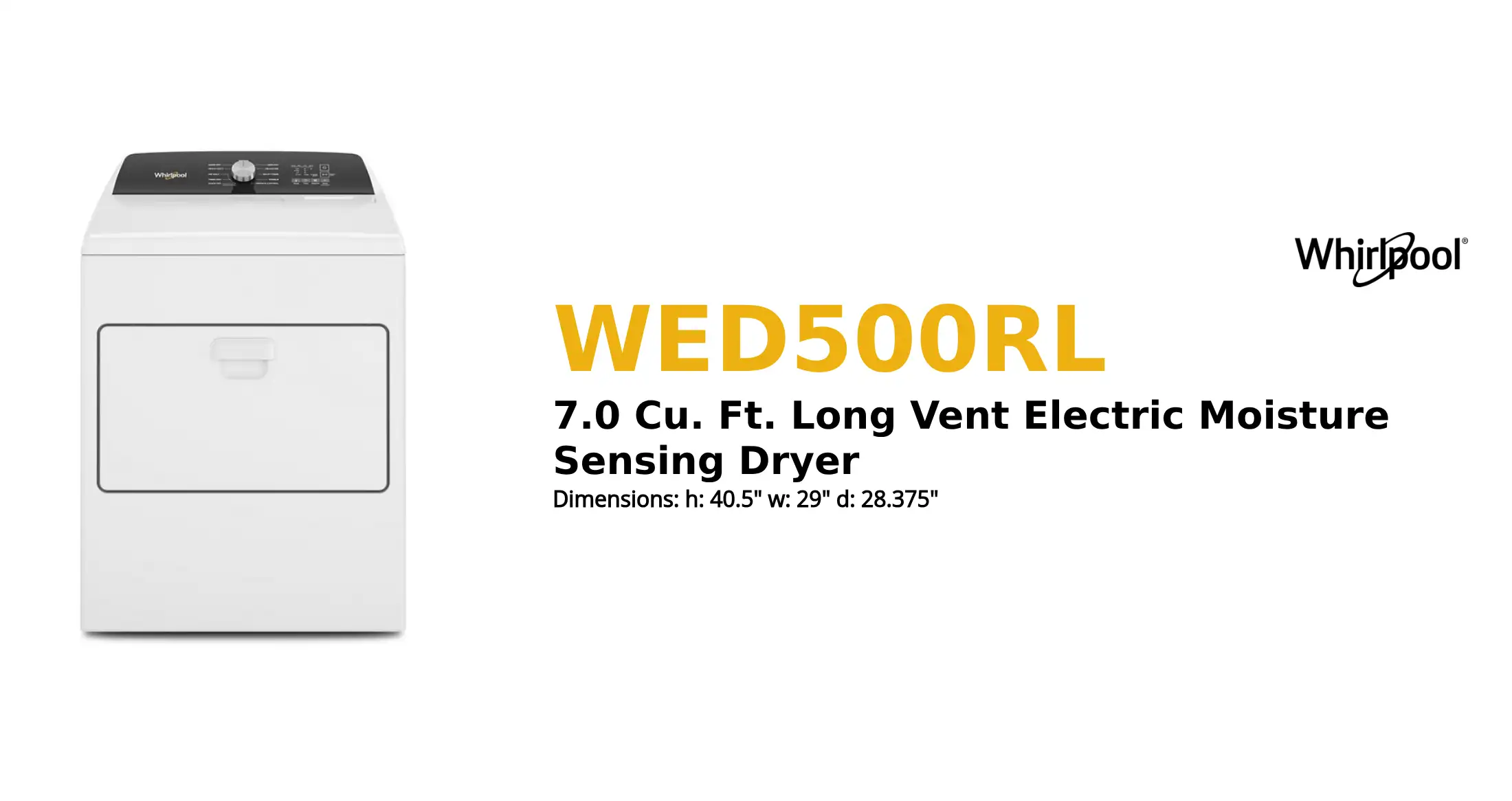 WED500RL product brief thumbnail