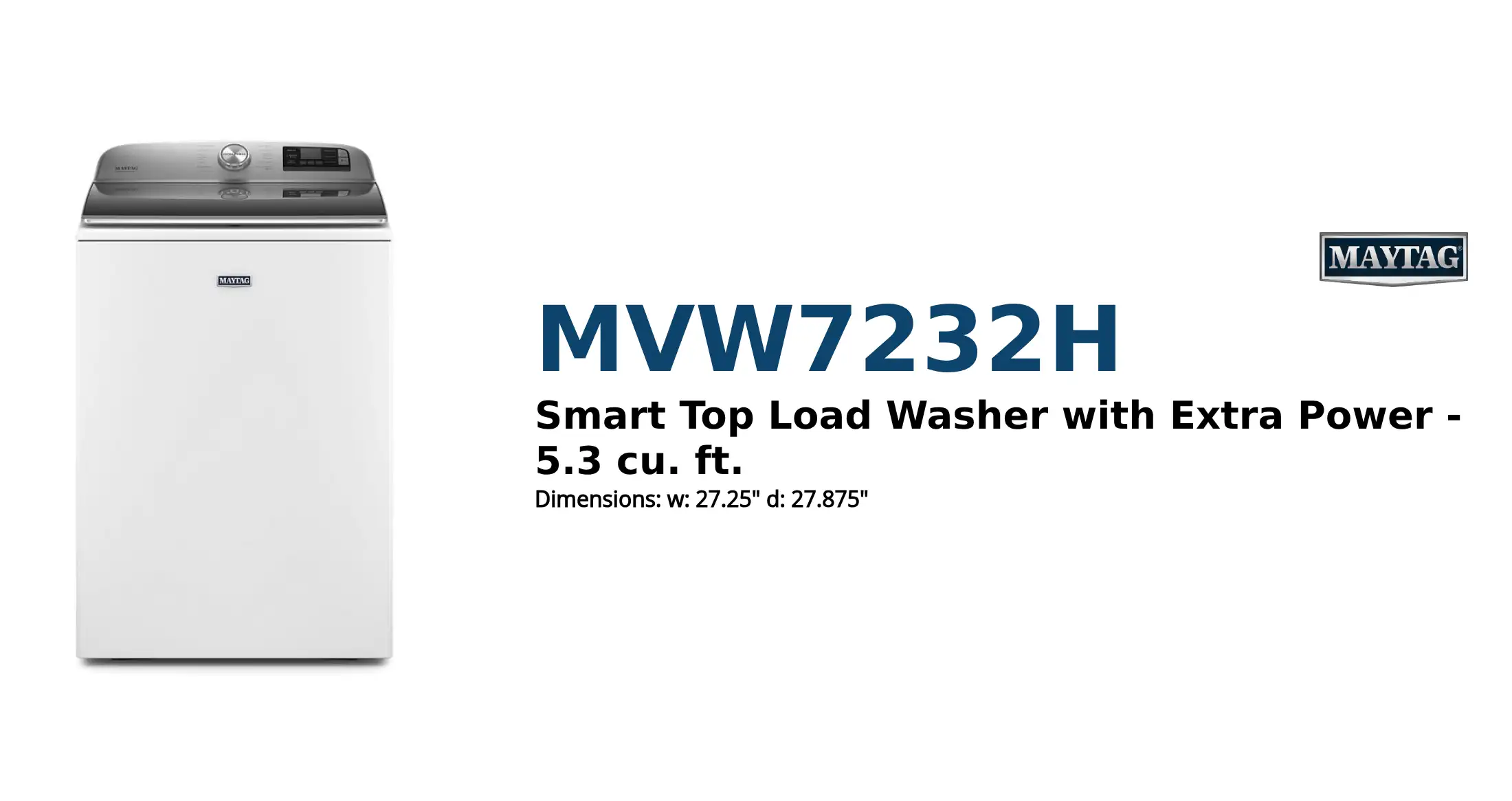 MVW7232H product brief thumbnail