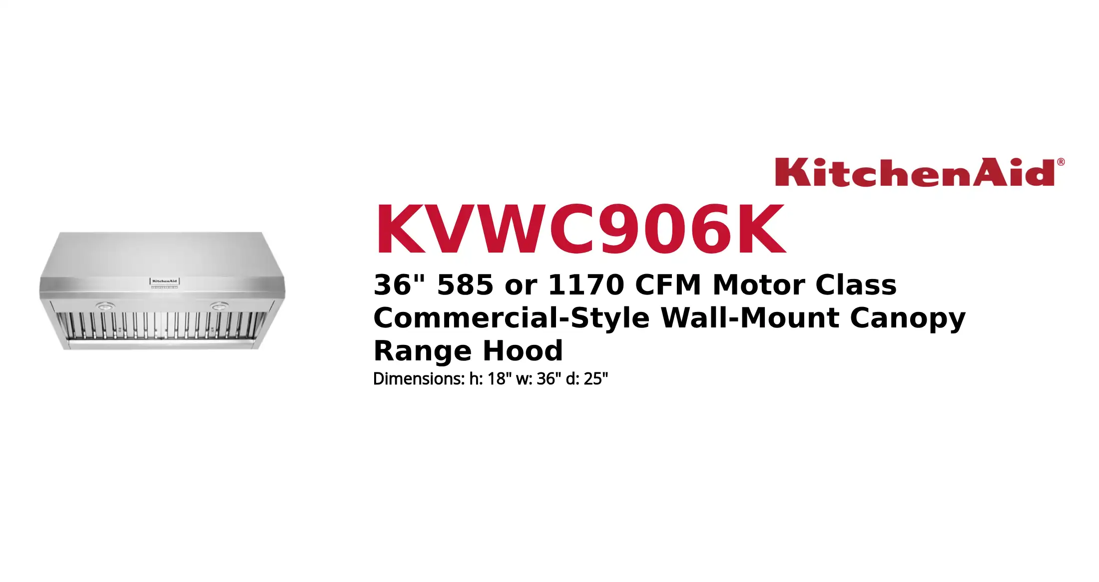 KVWC906K product brief thumbnail