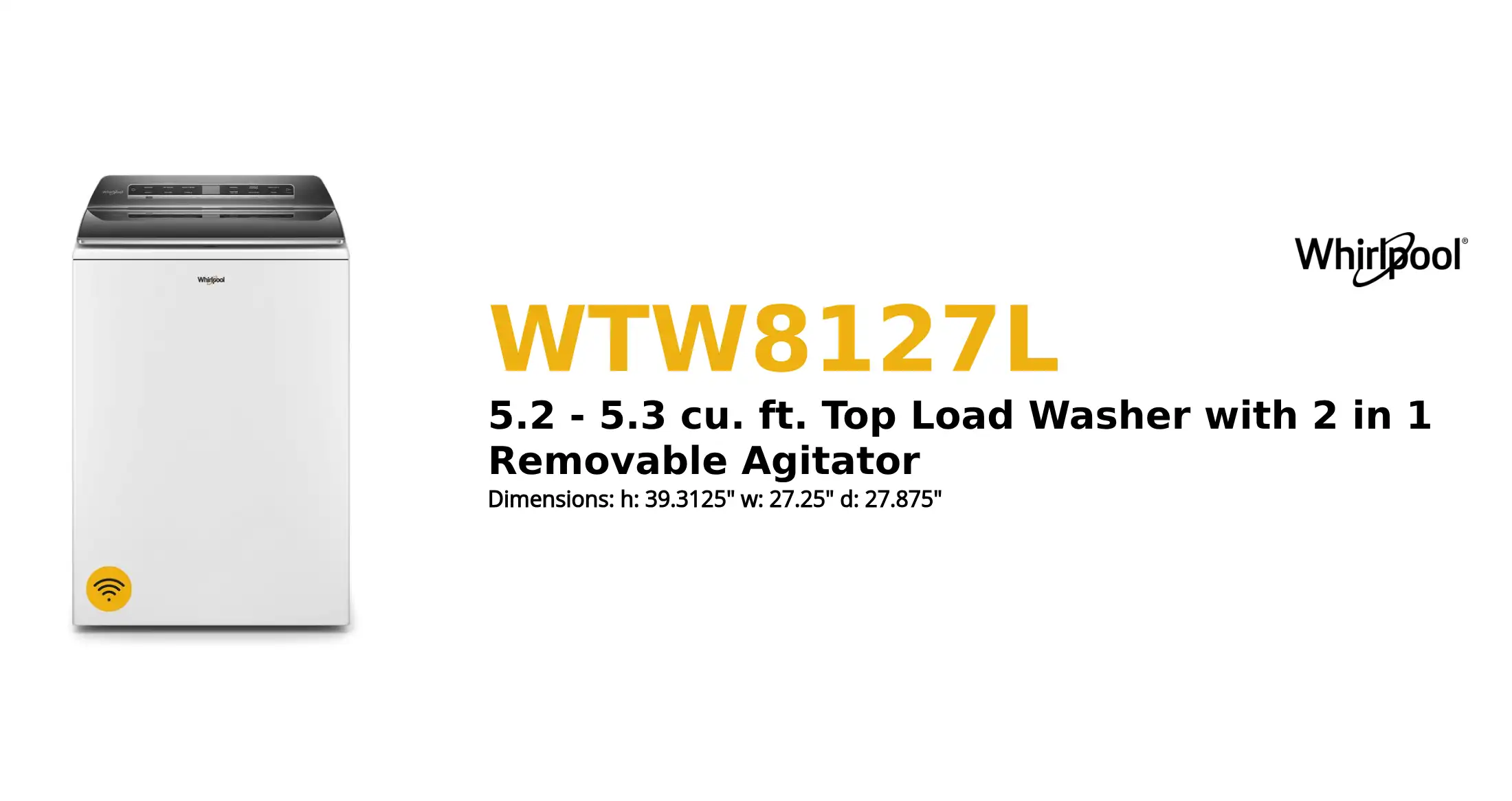 WTW8127L product brief thumbnail