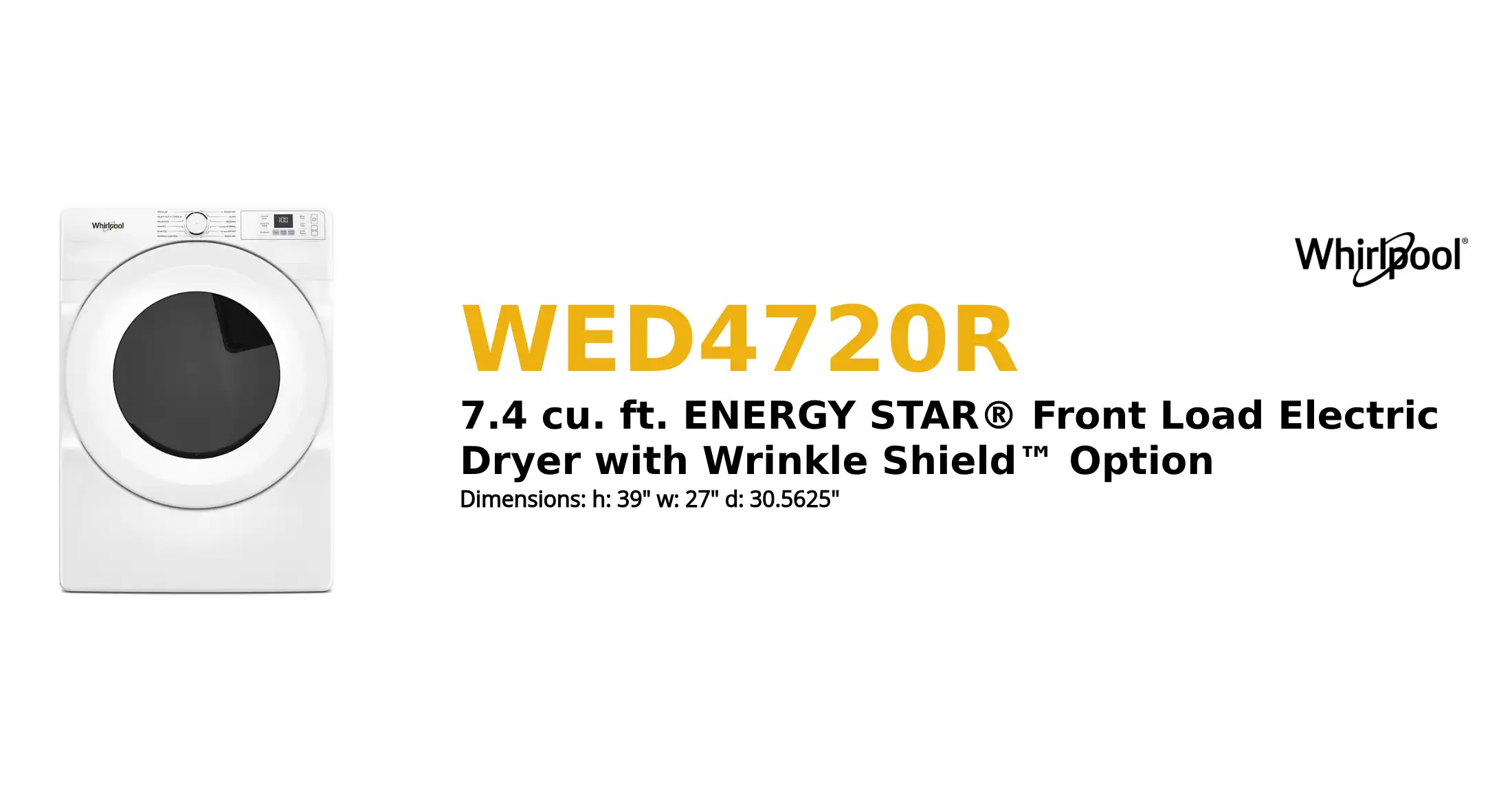 WED4720R product brief thumbnail