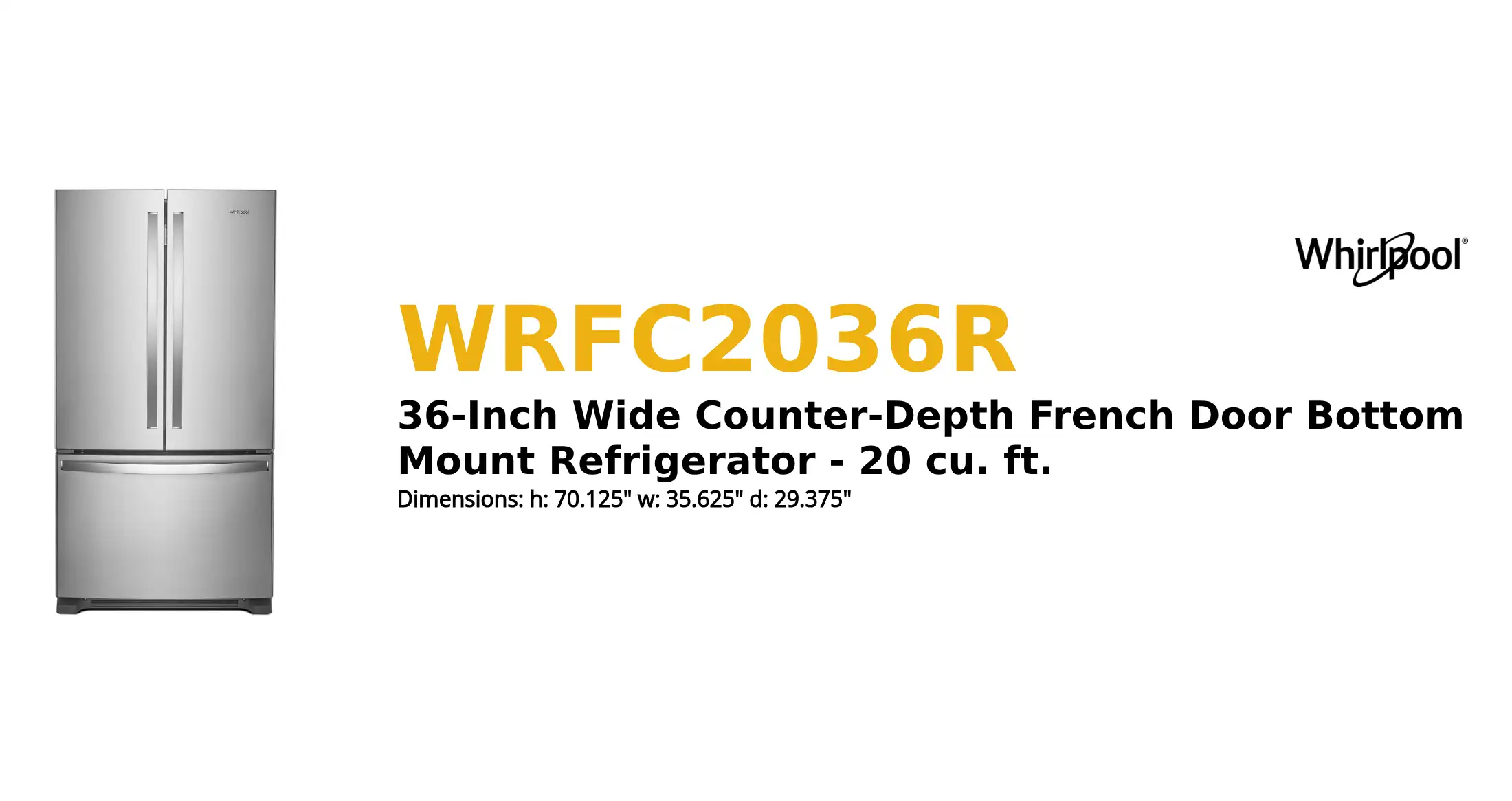 WRFC2036R product brief thumbnail