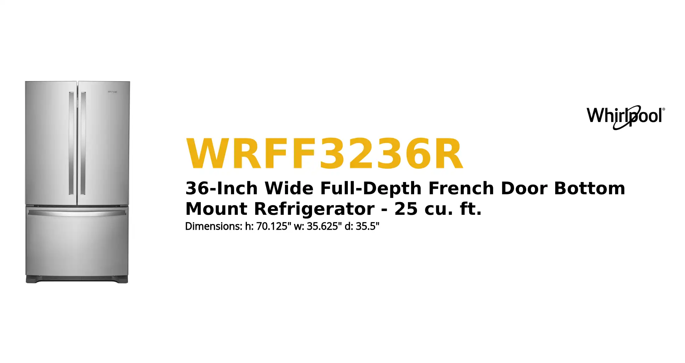 WRFF3236R product brief thumbnail