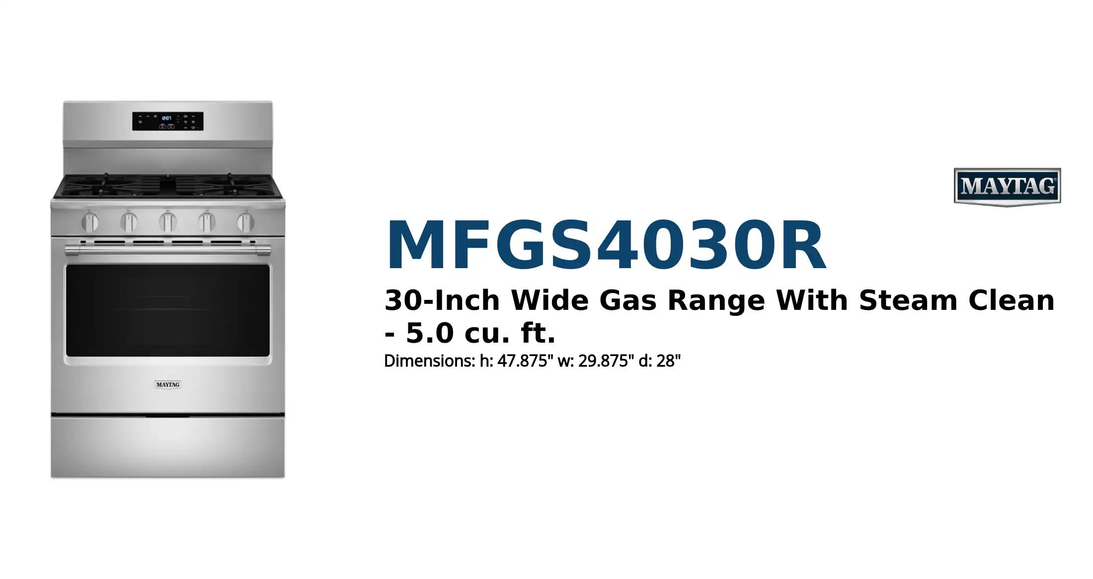 MFGS4030R product brief thumbnail