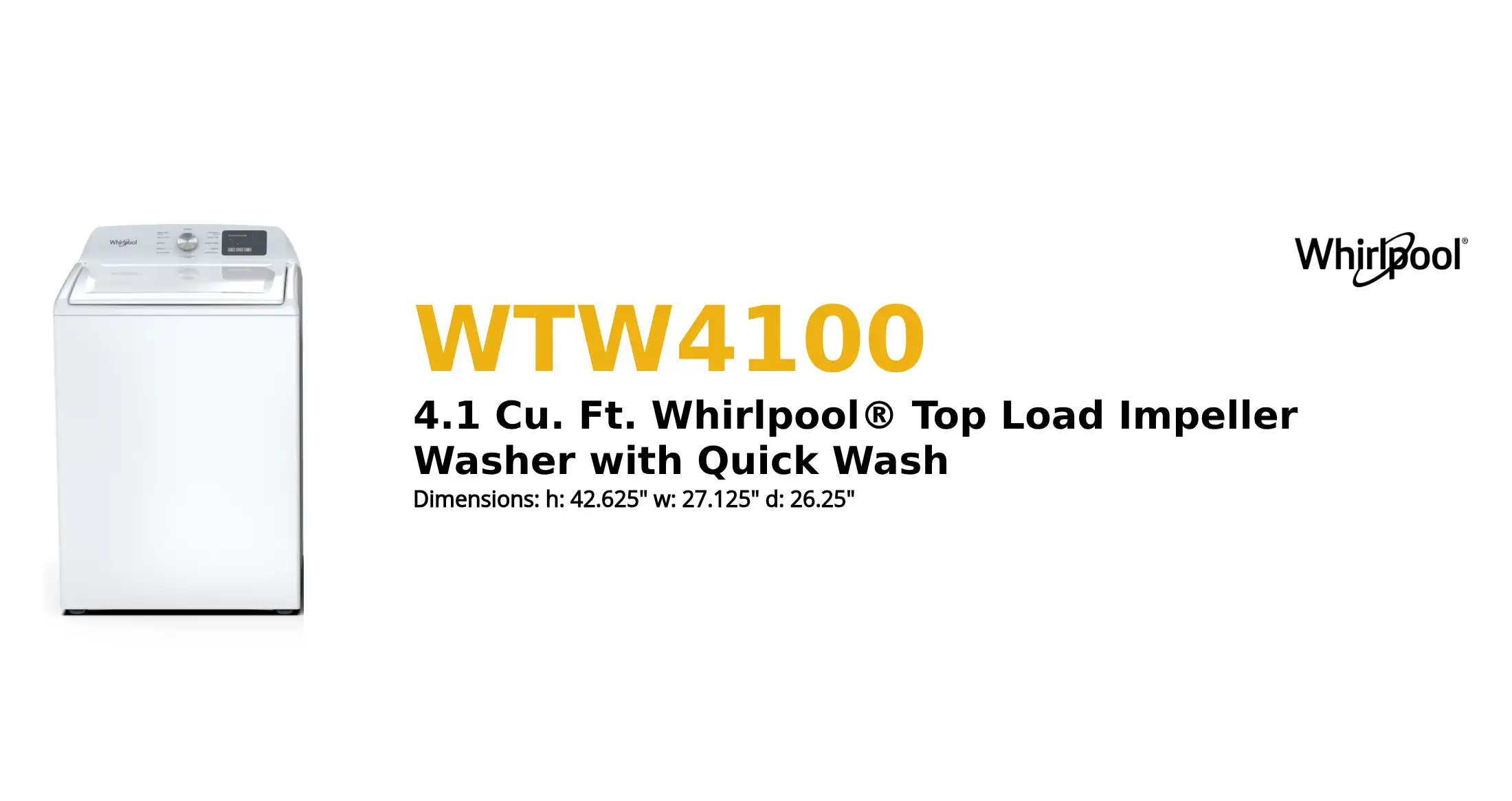 WTW4100 product brief thumbnail